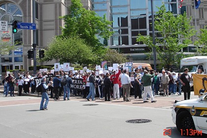 NRA Protest