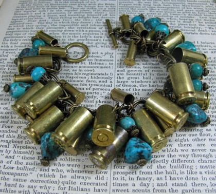 MixedShellBlueBracelet