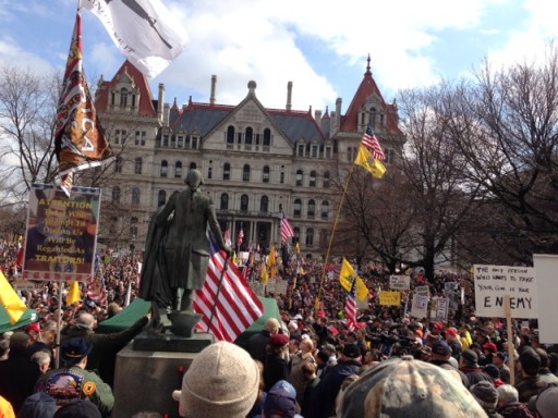 Gun Rights Rally in Albany