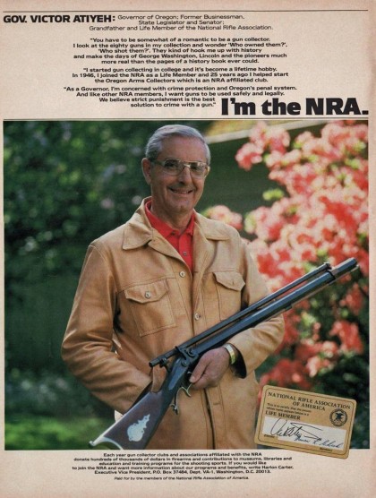 Gov. Atiyeh I'm the NRA Ad