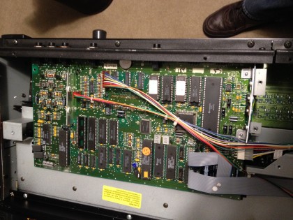 Ensoniq SQ2 Innards