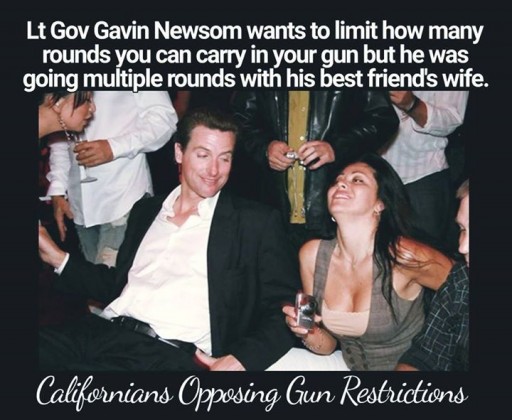 Gavin Newsom on Guns