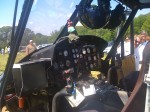 Cockpit of the UH-1 Huey