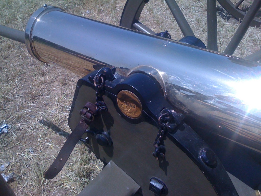 12 Pound brass howitzer