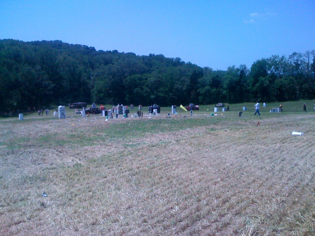 Down range at Bullet Fest 2011