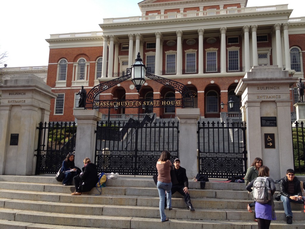 Massachusetts State House Gates