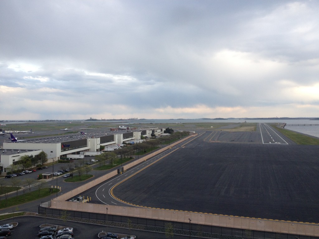 Runway 14 at Logan