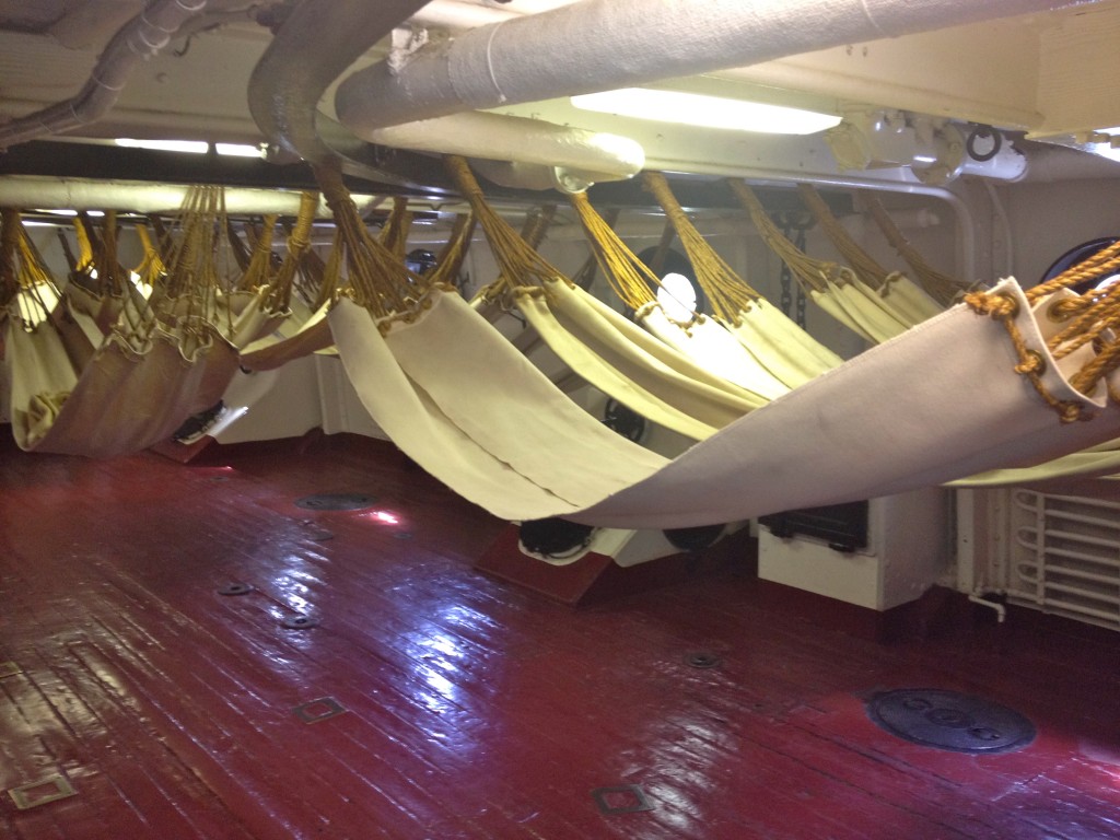 Enlisted Hammocks, USS Olympia