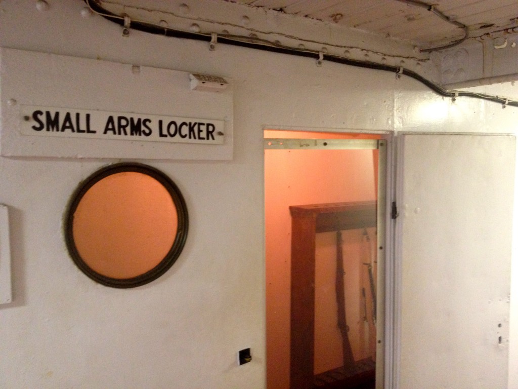 USS Olympia, Small Arms Locker