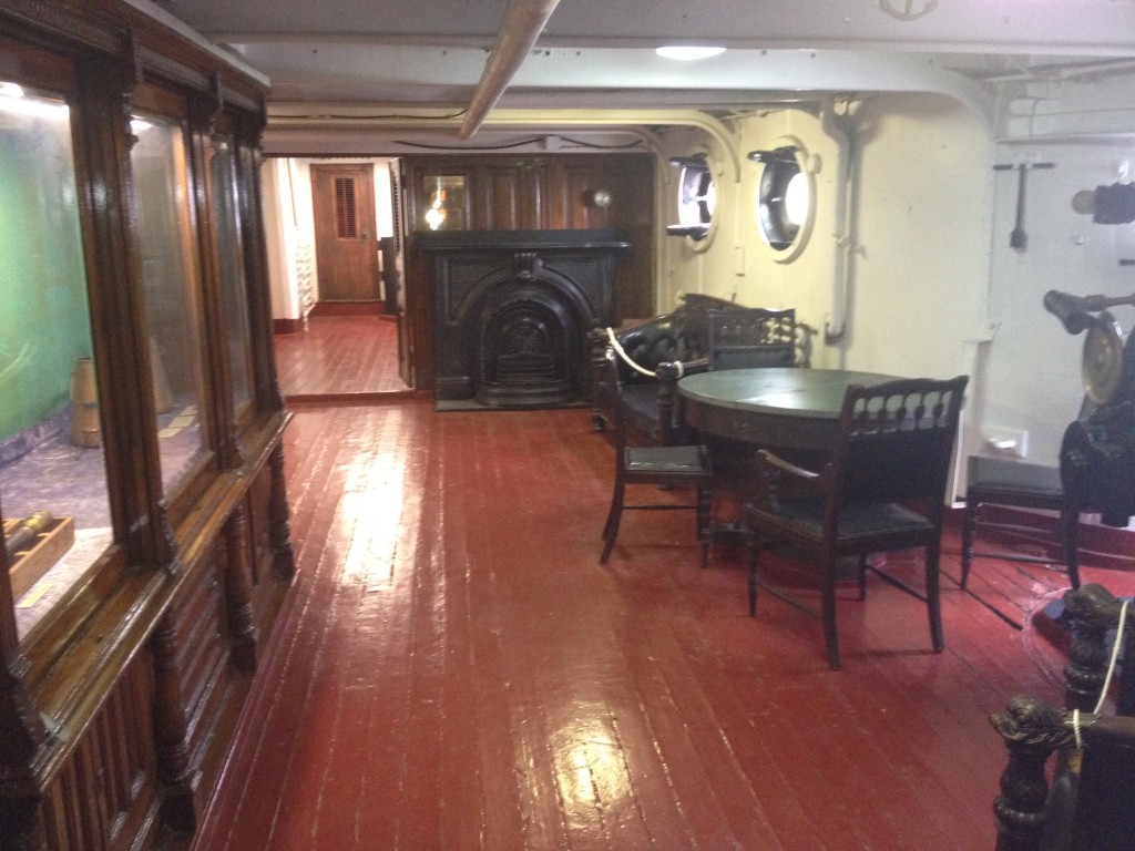 USS Olympia, Admiral's Quarters, With Fireplace