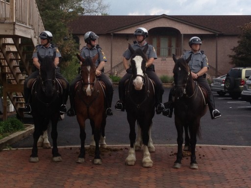 Mounted PA State Troopers