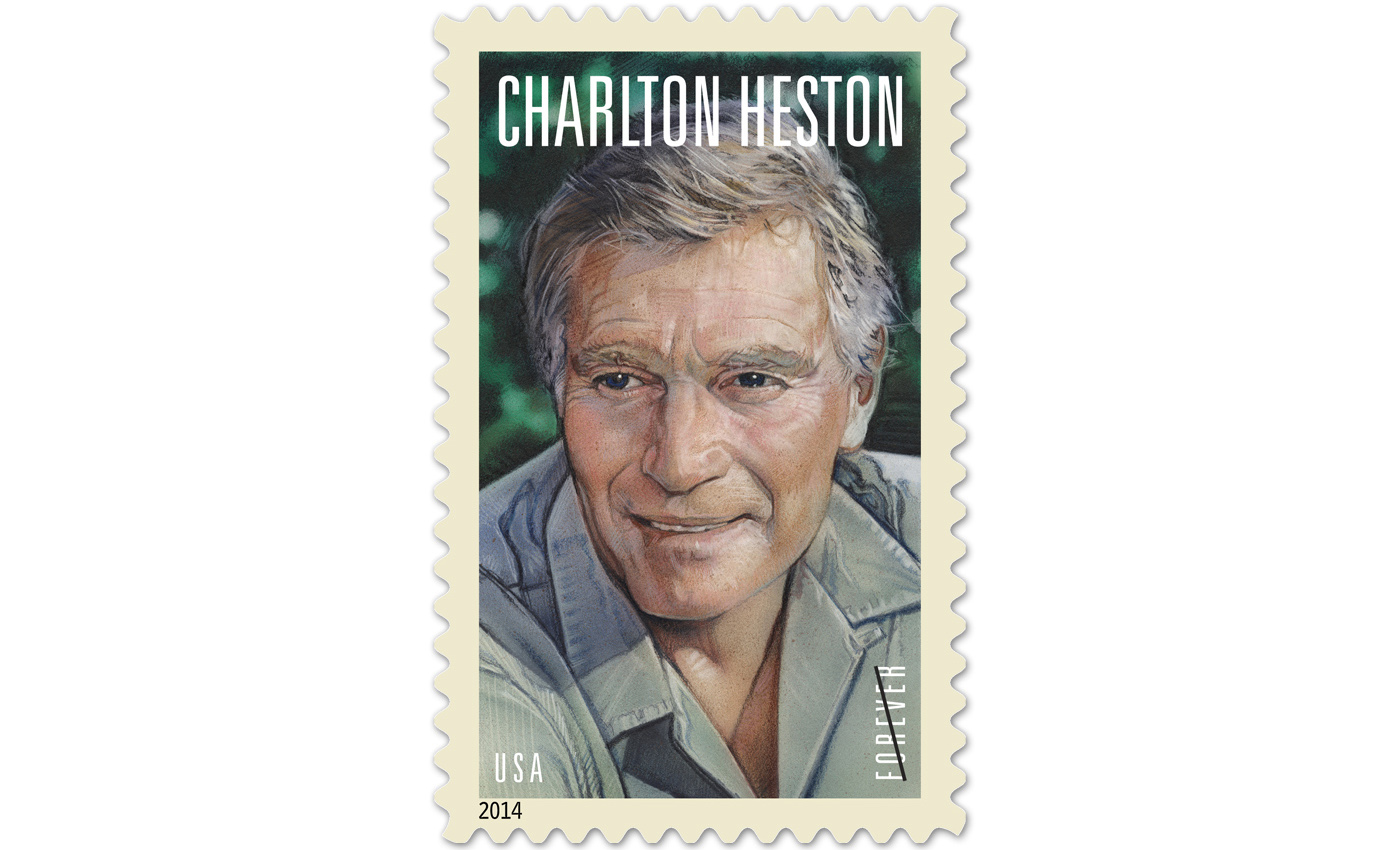 I Can’t Wait to Mail Letters Using My Charlton Heston Stamps